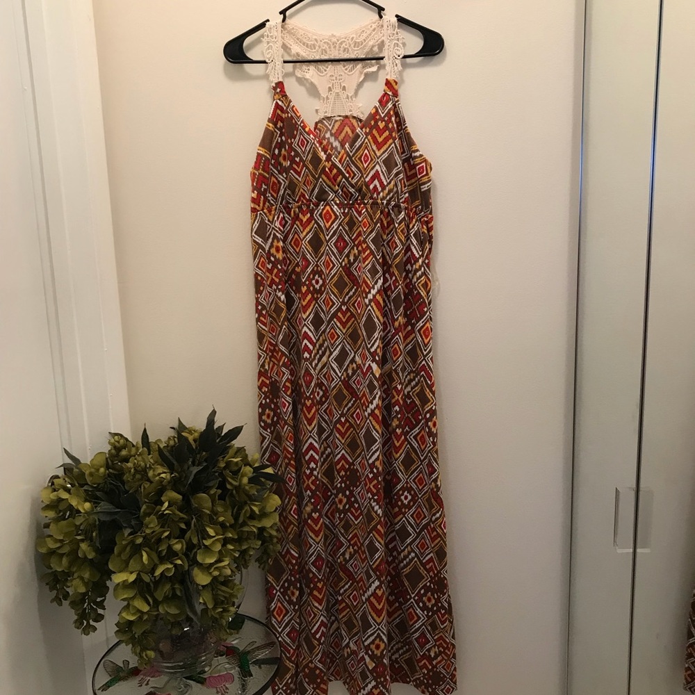 Boho chic maxi dress